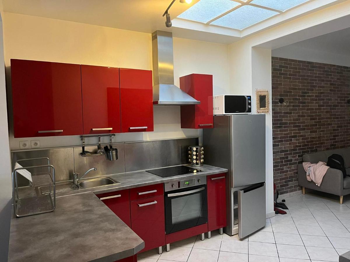 La Brique Rouge - Maison 66 M2 Avec 2 Chambres 里尔 外观 照片
